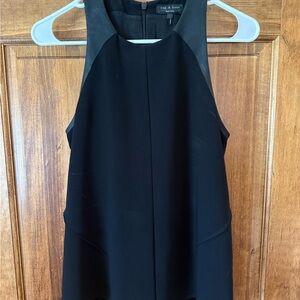 rag & bone Black Sleeveless tank